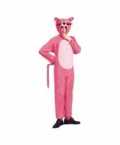 Carnavalskostuum roze panther voor volwassenen