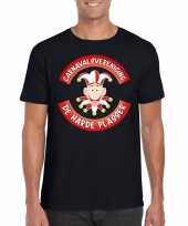 Carnavalsvereniging de harde plasser brabant heren t shirt zwart