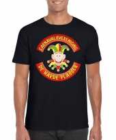 Carnavalsvereniging de harde plasser limburg heren t shirt zwart