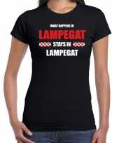 Eindhoven lampegat carnaval outfit t shirt zwart dames