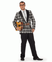 Geruite carnavals colbert voor heren